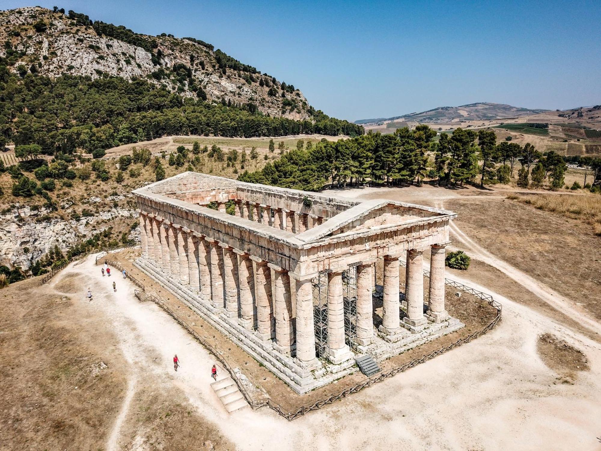 Helimos Bed&Breakfast Segesta Temple-Castellammare Calatafimi Bagian luar foto